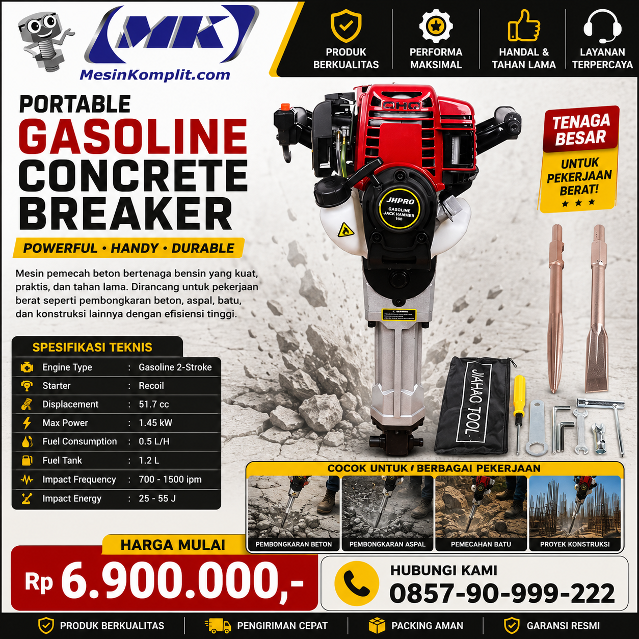 Jack Hammer Bensin P...
